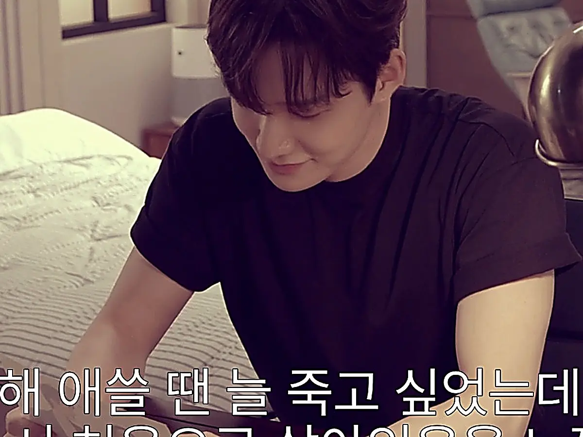 ナ・ジニへの想いを込めて手紙を綴るイム・ジフの回想